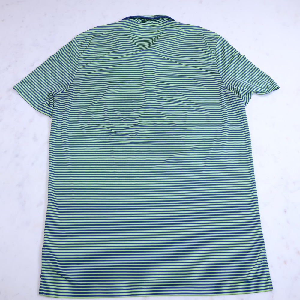 RLX Ralph Lauren Mens Medium Polo Shirt Striped HCC Country Club 1923 Maryland - Picture 3 of 12